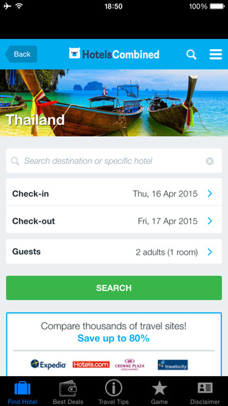 免費下載旅遊APP|Thailand Hotel 80% Deals app開箱文|APP開箱王