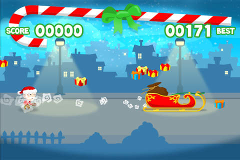 Santa Jump n Dash - Christmas Game screenshot 2
