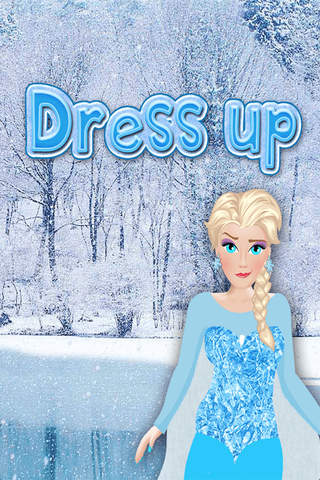Ice Princess Salon Dress Up Fashion - Snow Queen screenshot 2