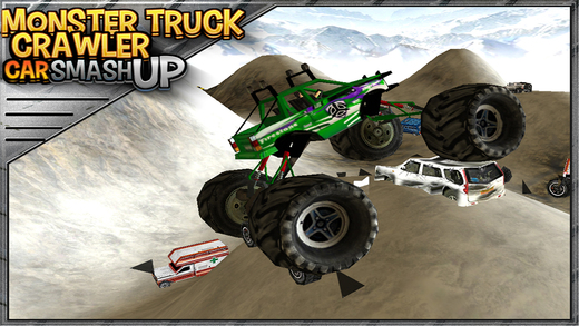 【免費遊戲App】Monster Truck Crawler Car SmashUp-APP點子