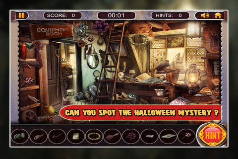 The Halloween Mystery Hidden Object Game screenshot 2