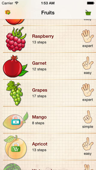 【免費遊戲App】Easy Draw : Tasty Fruits-APP點子