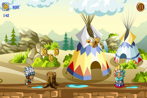 Apache Warrior 2 - Fun Adventure Running Game screenshot 3