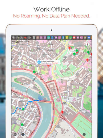 【免費旅遊App】Zurich Map and Walks, Full Version-APP點子