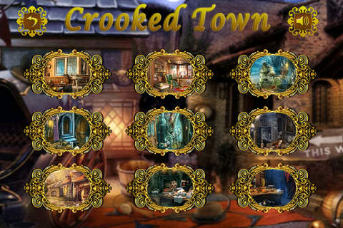 Crooked Town Hidden Objects screenshot 2