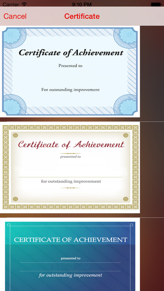 【免費娛樂App】Certificate Maker App Store-APP點子