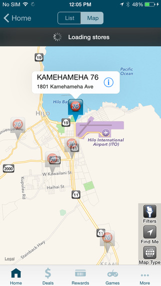 【免費交通運輸App】76 Hawaii Store Finder-APP點子