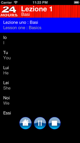 【免費教育App】In 24 Ore Imparare a Parlare Inglese-APP點子