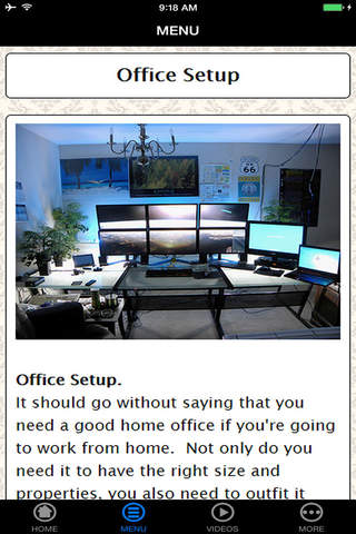 Guide To Work From Home screenshot 4