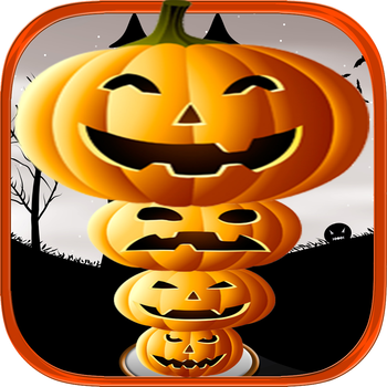 Creepy Funny Halloween Pumpkin Tower Stack 遊戲 App LOGO-APP開箱王