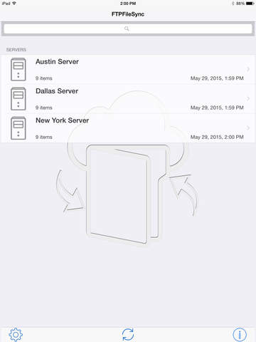FTPFileSync for iPad - Sync Your Files To Your iOS Device