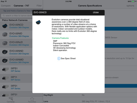 【免費商業App】Pelco's Camera Guide for iPad-APP點子