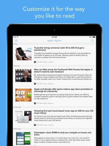 【免費新聞App】Newsify: Your News, Blog & RSS Feed Reader-APP點子