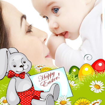 Easter Photo Frames and Stickers 攝影 App LOGO-APP開箱王