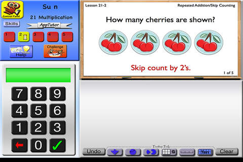 AppTutor Applied – Grade 2 Math Common Core Interactive Workbook screenshot 3