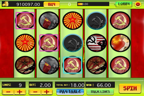 Aaaah! Soviet Slots - Casino Slot Machine Mania Pro screenshot 3