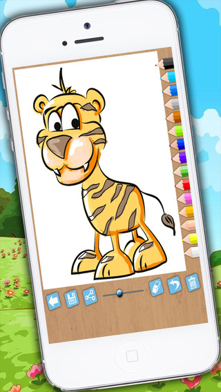 【免費娛樂App】Paint and color animals for girls and boys - educational game animals fingerprinting - PREMIUM-APP點子