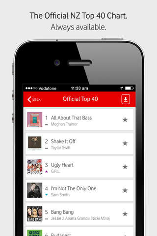 Vodafone Music screenshot 3