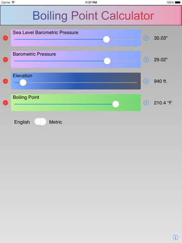 【免費天氣App】Boiling Point Calculator-APP點子