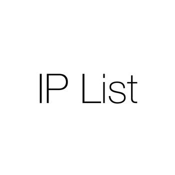 IP List 工具 App LOGO-APP開箱王