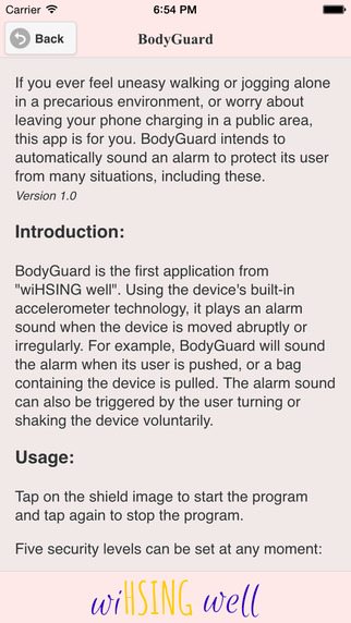 【免費工具App】Tiny BodyGuard-APP點子