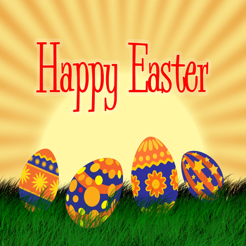 Happy Good Friday and Easter Day e-Cards LOGO-APP點子