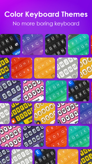 Color Keyboard Themes - new keyboard design backgrounds for iPhone iPad iPod