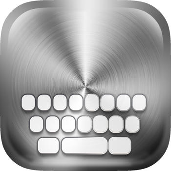 KeyCCM –  Metallic : Custom Style & Wallpaper Keyboard Steel Themes For Design Iron Color LOGO-APP點子