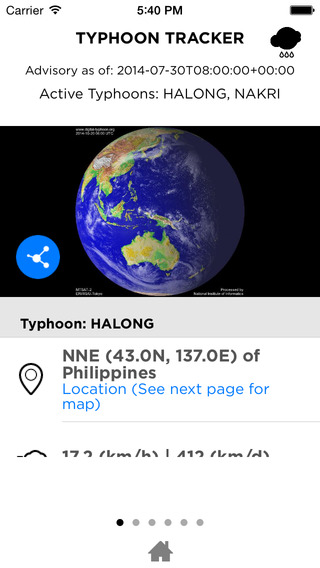 Typhoon Tracker