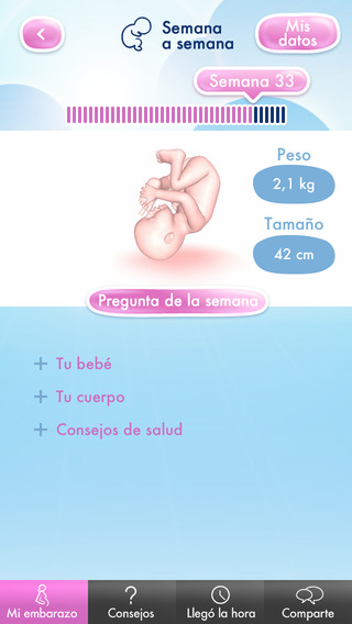 【免費健康App】Mi embarazo al día-APP點子