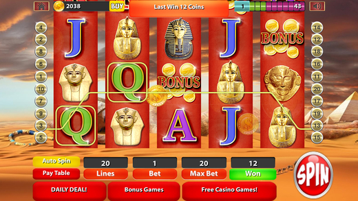 Slots - King Tut's Way: Pharoah of the Nile Casino
