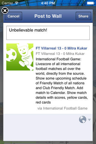 Friendly Match screenshot 4