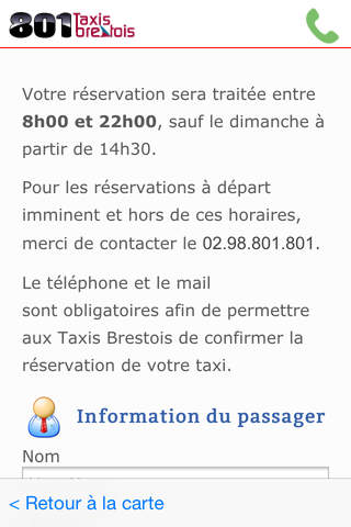 Taxis Brestois screenshot 3