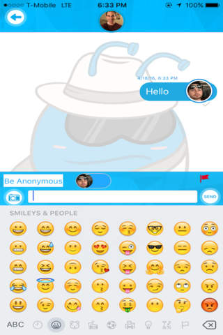Sneakster - Friend Based Anonymous Chat App screenshot 3