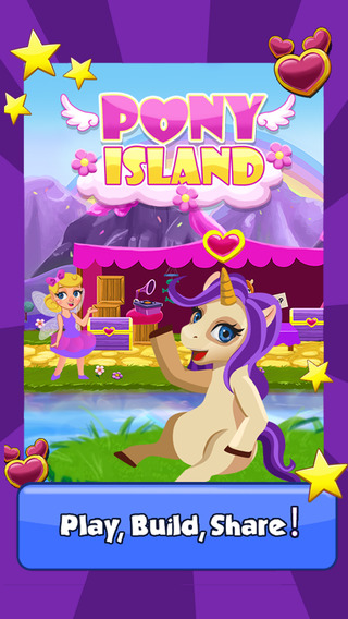 Pony island - cute paradise village