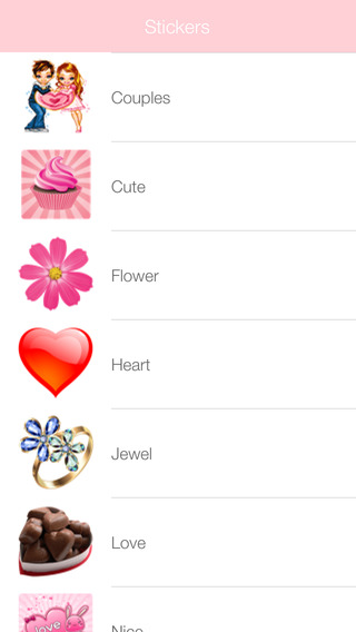 LOVE Stickers Emoji Art for Valentines Day Messages for WhatsApp Line Viber Pro