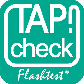 TAPcheck flashtest 健康 App LOGO-APP開箱王
