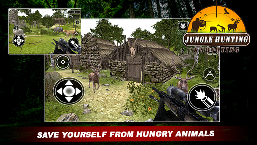 【免費遊戲App】Jungle Hunting And Shooting-APP點子