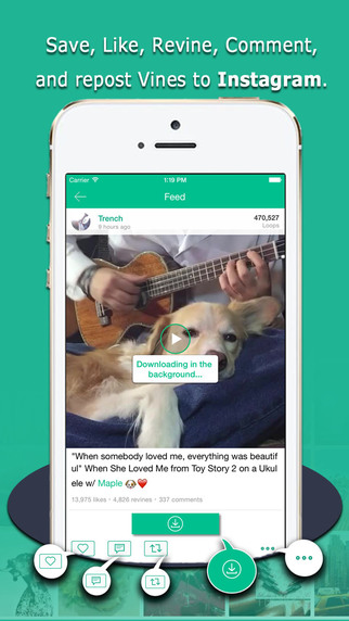 【免費攝影App】vTaker - Video downloader for Vine, save for Vine-APP點子