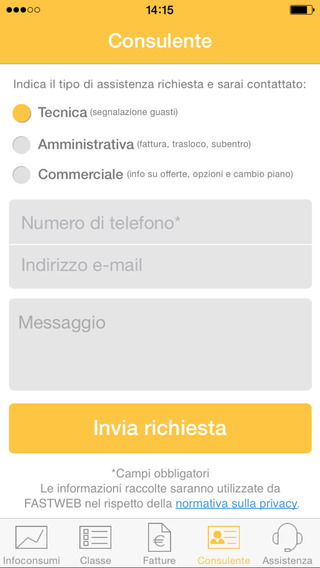 【免費工具App】Area Clienti Aziende - FASTWEB-APP點子