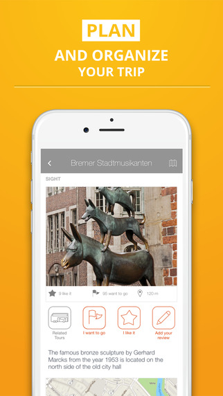 【免費旅遊App】Bremen - your travel guide with offline maps from tripwolf (guide for sights, restaurants and hotels)-APP點子