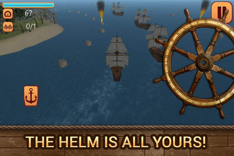 Pirate Ship Race 3D Deluxe screenshot 2