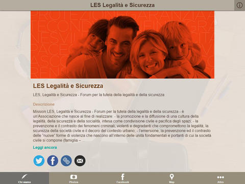 【免費社交App】LES Legalità e Sicurezza-APP點子