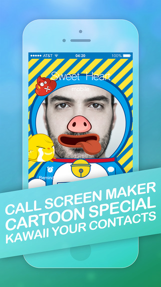 免費下載娛樂APP|Call Screen Maker Pro - Cute Cartoon Special for iOS 8 app開箱文|APP開箱王
