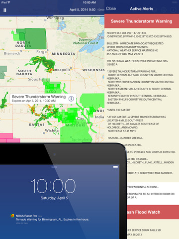 【免費天氣App】NOAA Radar Pro – Severe Weather Alerts and Forecasts-APP點子