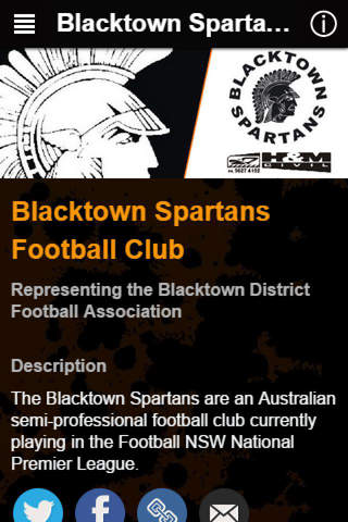 Blacktown Spartans Football Club screenshot 2
