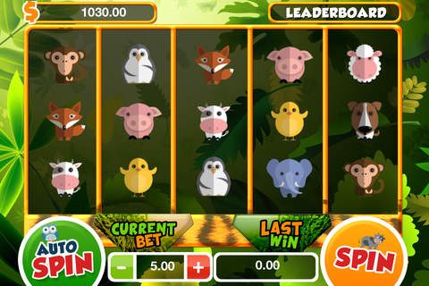 Jungle Animals Slots - FREE Casino Machine For Test Your Lucky screenshot 2