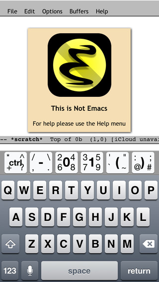 Not Emacs