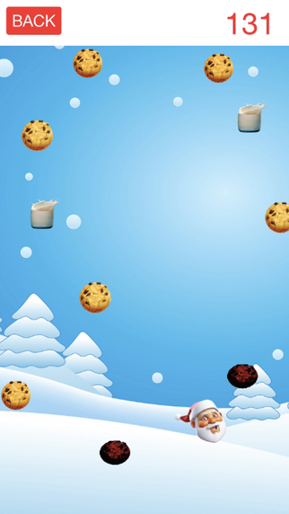 【免費遊戲App】Santa Cookie Gulp - Santa's Christmas Eve Cookies & Milk Adventure!-APP點子