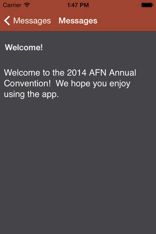 AFN Convention 2014 screenshot 3
